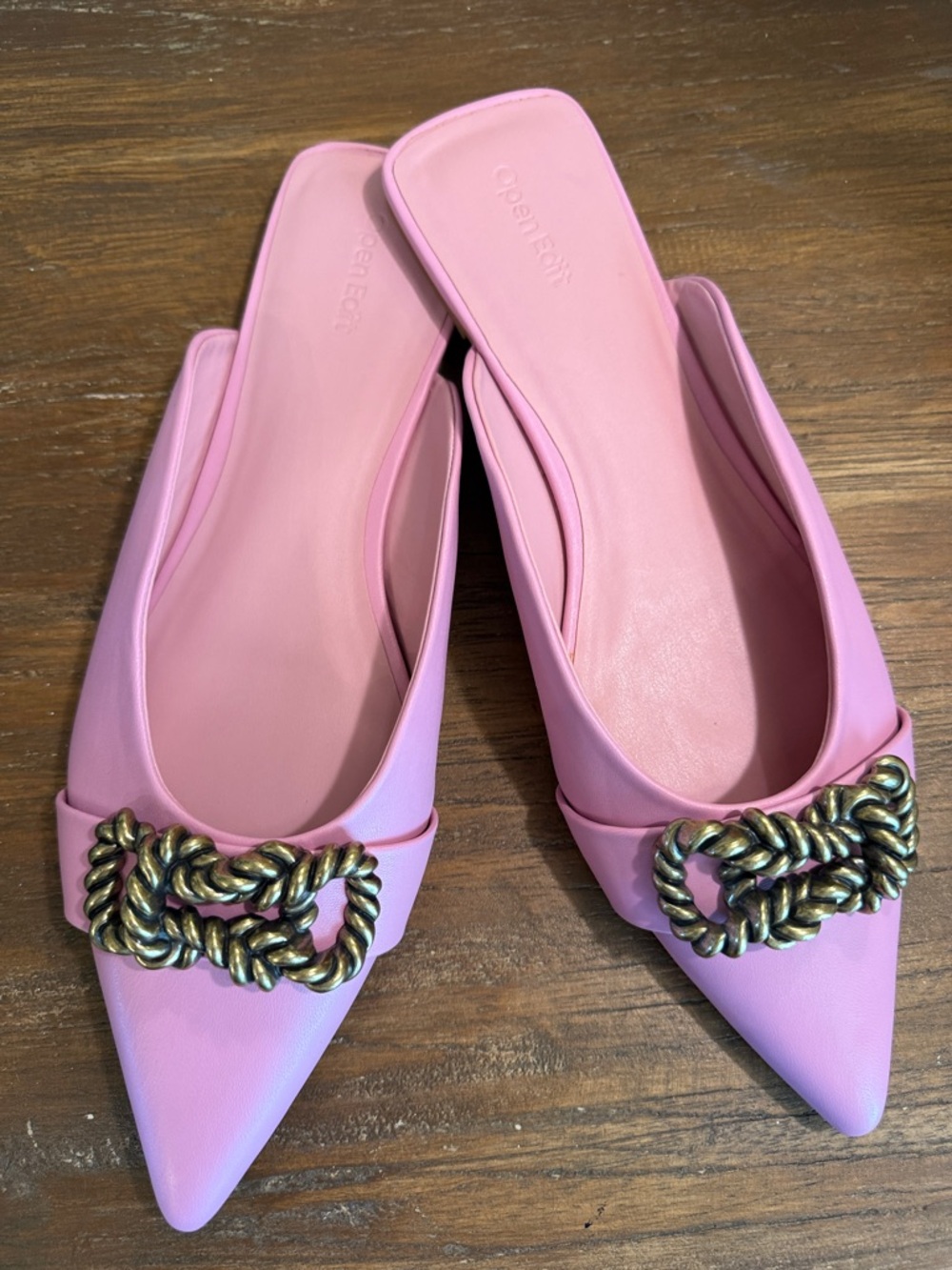 OPEN EDIT Kyla Flat Mules - Picture 12 of 12